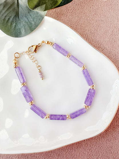 Seraphina Bracelet- Amethyst