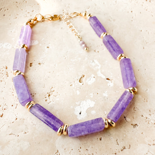 Seraphina Bracelet- Amethyst