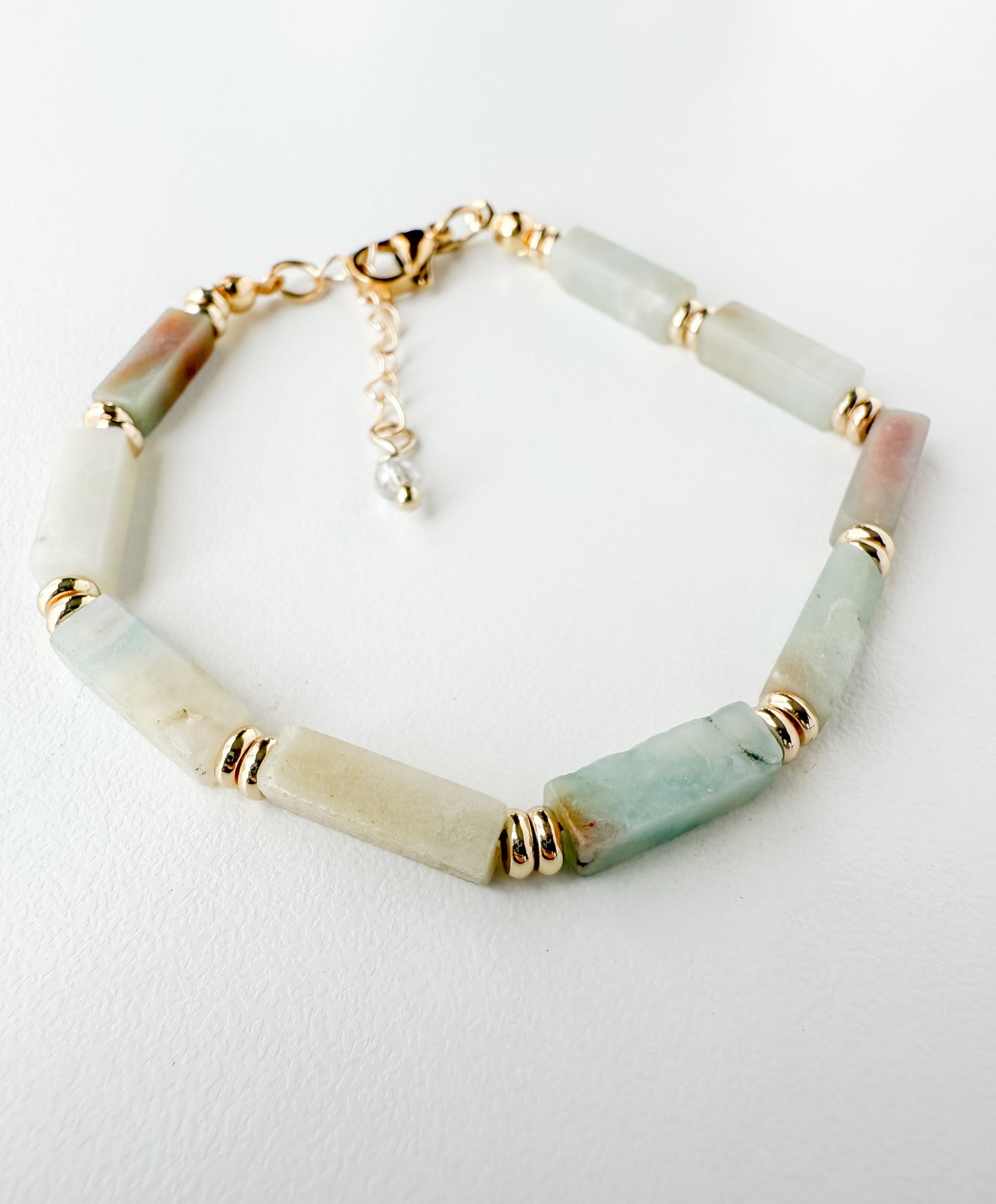 Seraphina Bracelet- Amazonite Rectangle