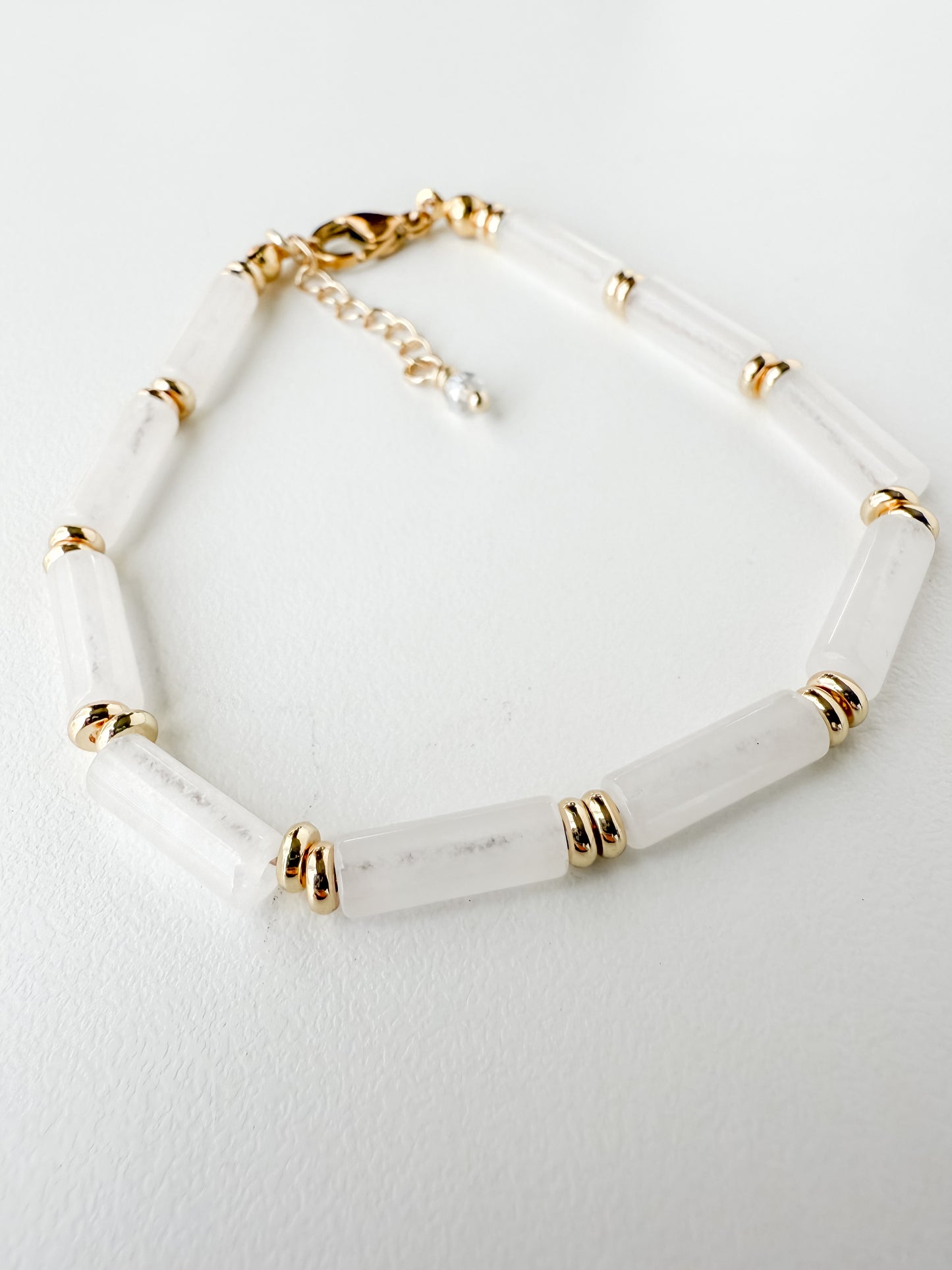 Seraphina Bracelet- White Quartz