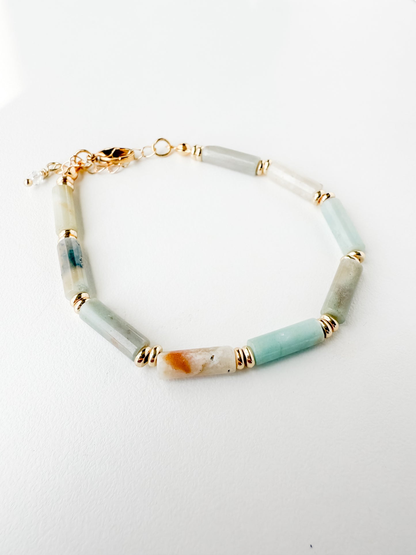 Seraphina Bracelet- Amazonite