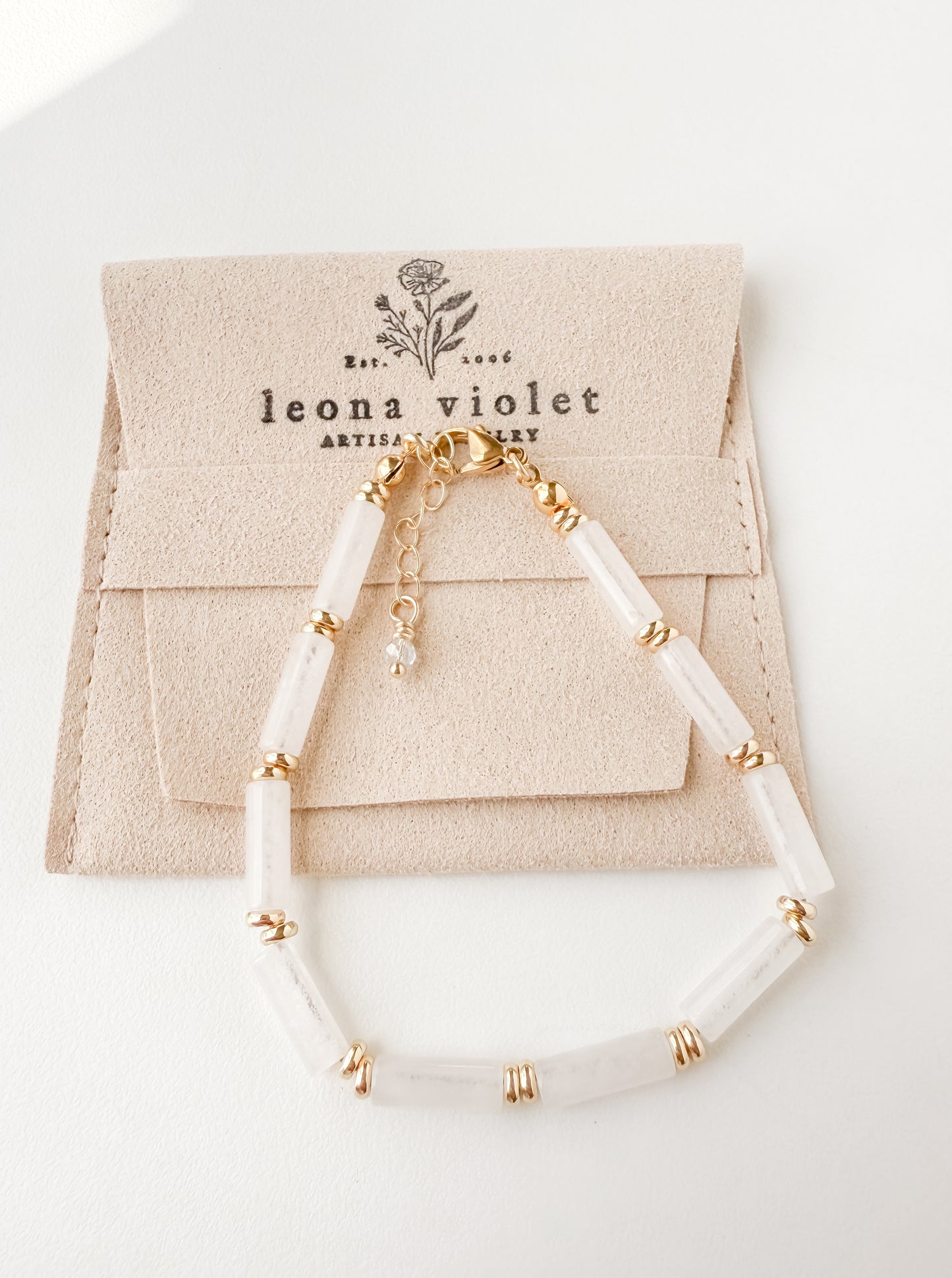 Seraphina Bracelet- White Quartz