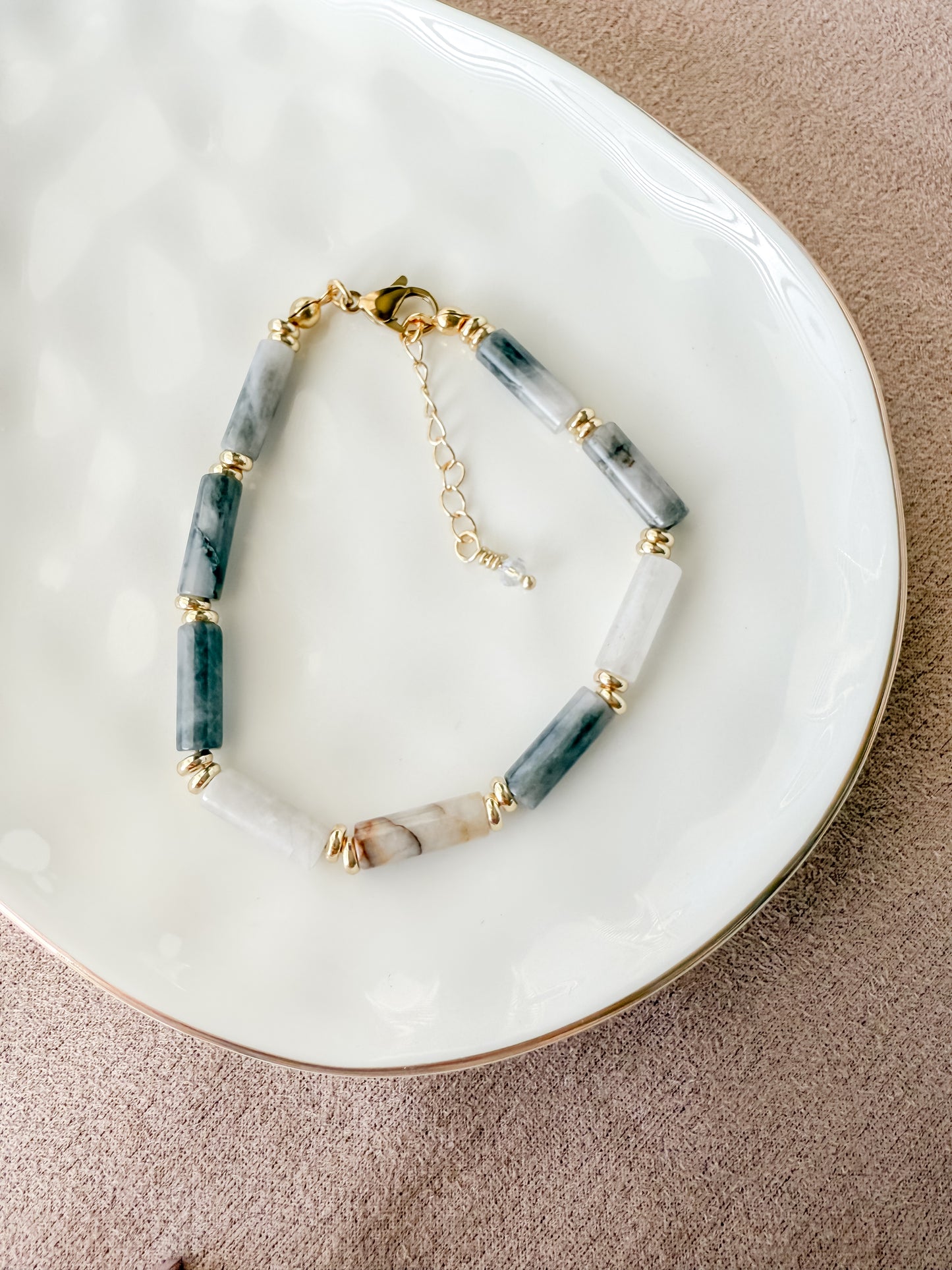 Seraphina Bracelet- Eagle Eye Agate