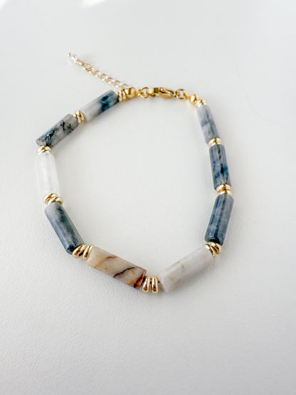 Seraphina Bracelet- Eagle Eye Agate