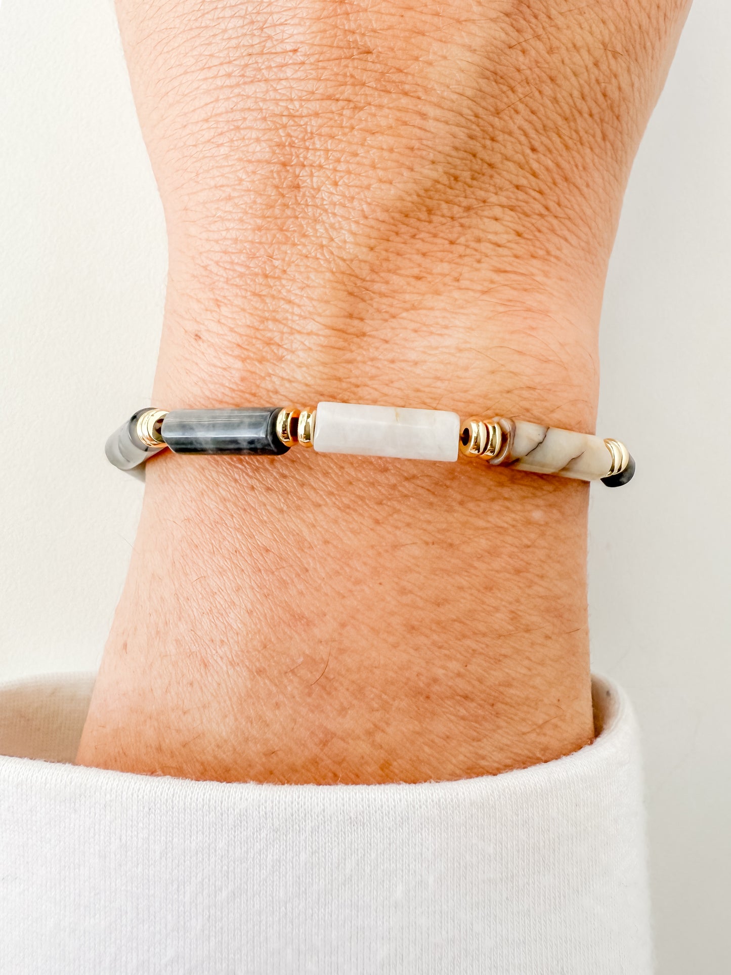 Seraphina Bracelet- Eagle Eye Agate