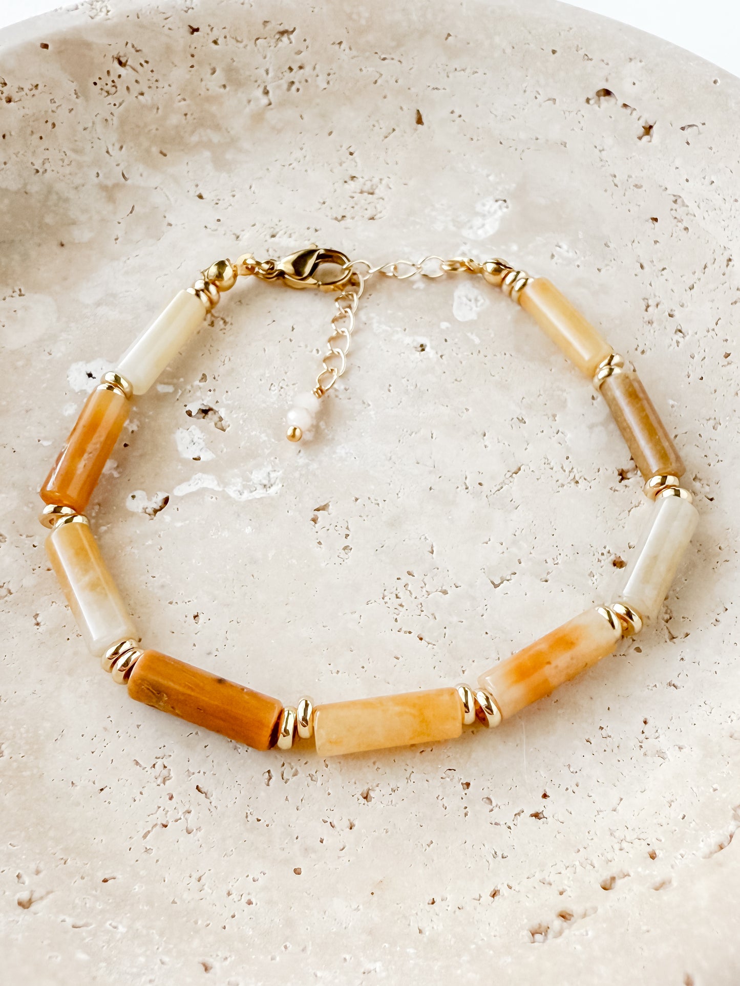 Seraphina Bracelet-Yellow Jasper