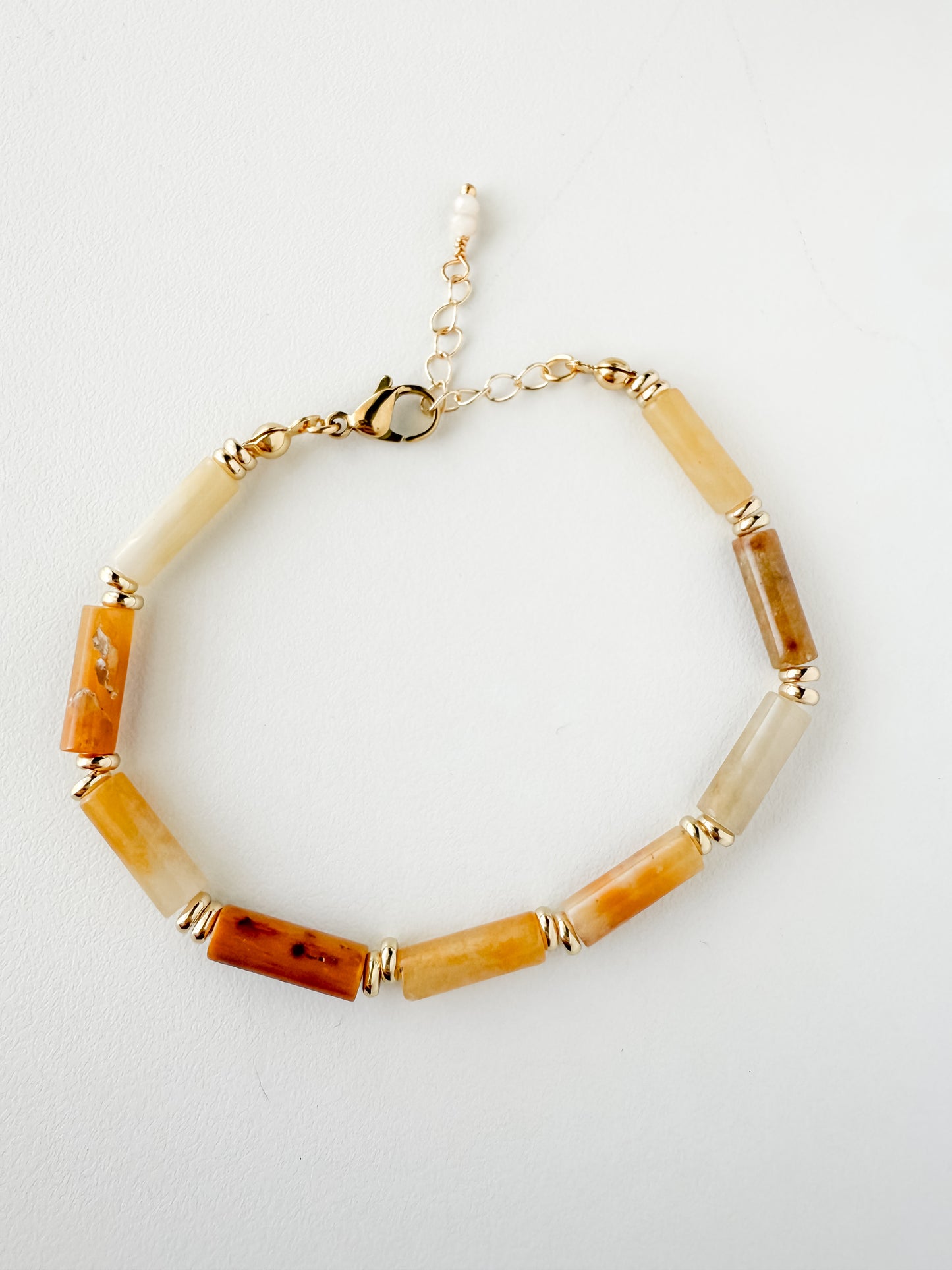Seraphina Bracelet-Yellow Jasper