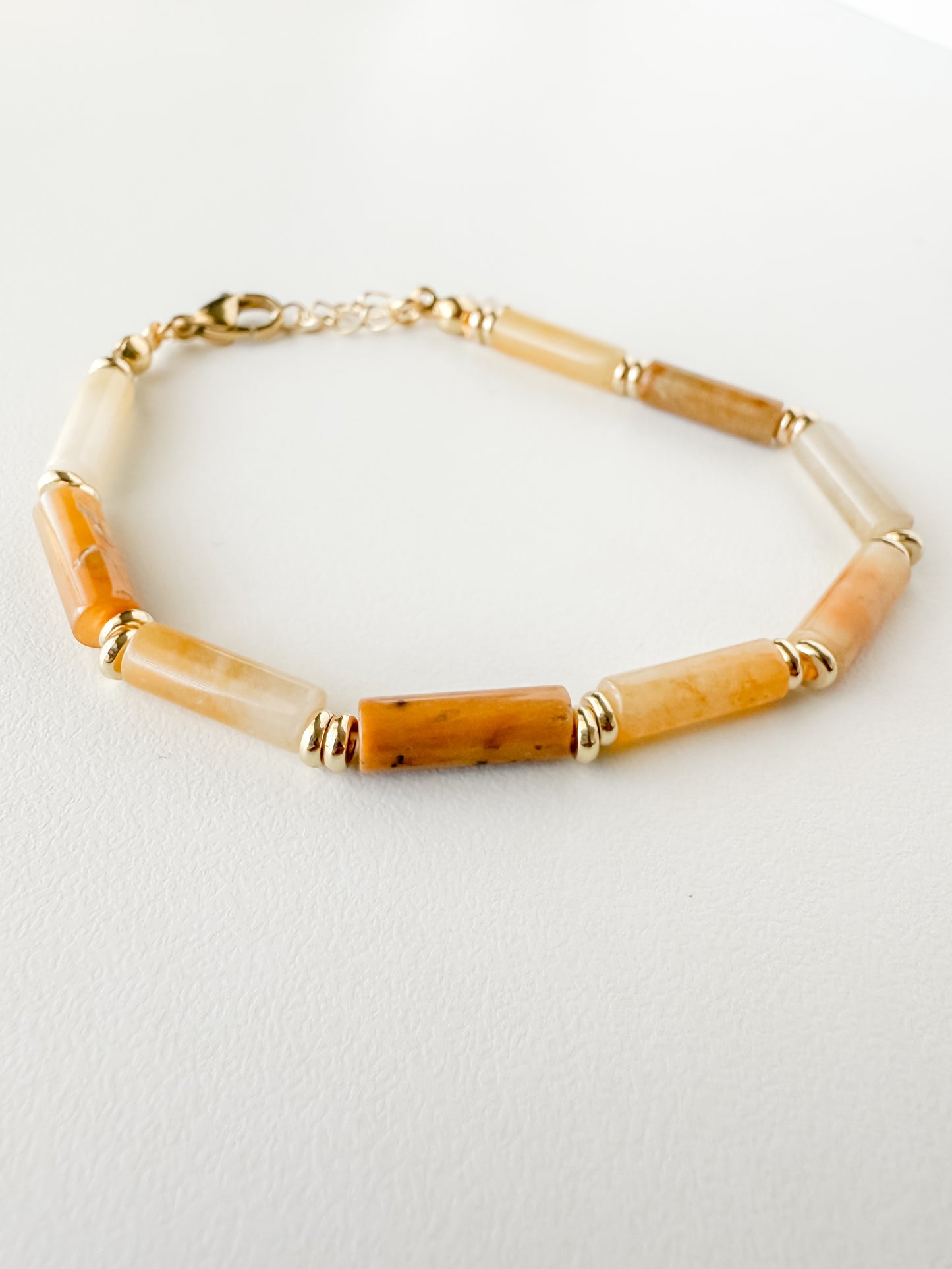 Seraphina Bracelet-Yellow Jasper