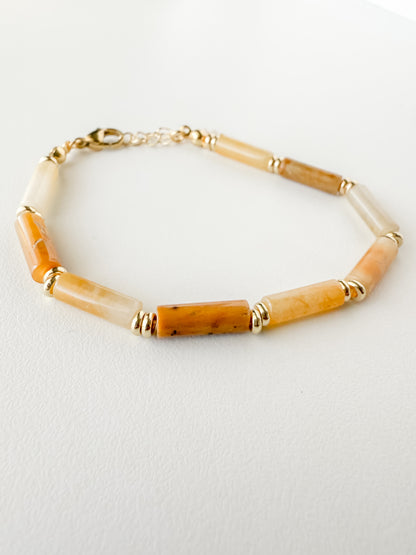 Seraphina Bracelet-Yellow Jasper