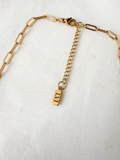 Sunlit Forest | Moss Agate + Yellow Jasper Necklace