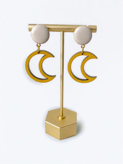 Full Moon Earrings