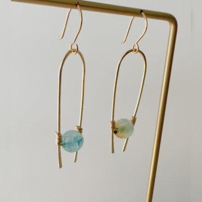 Ocean Arc Earrings