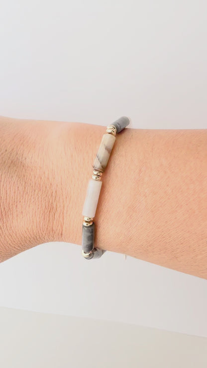 Seraphina Bracelet- Eagle Eye Agate