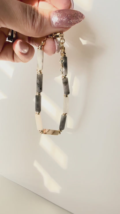 Seraphina Bracelet- Eagle Eye Agate