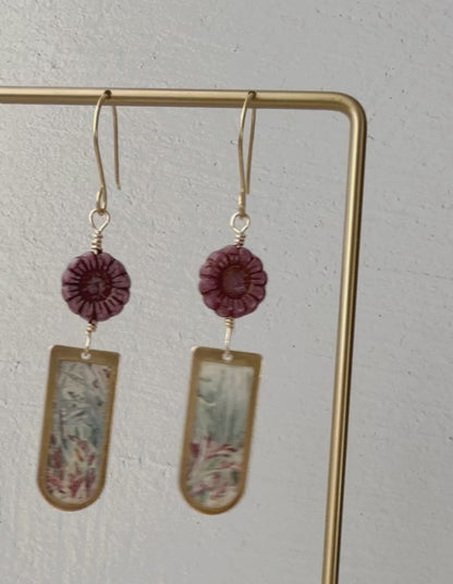 Tabitha Floral Earrings