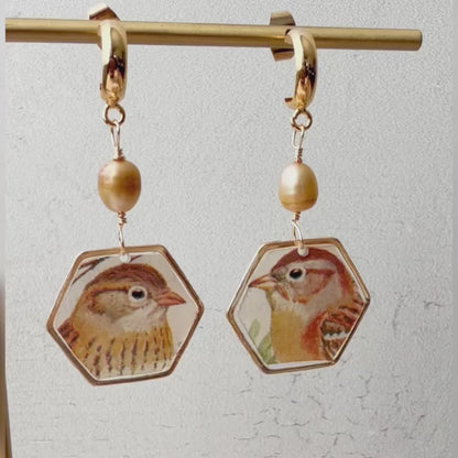 Sweet Sparrow Earrings