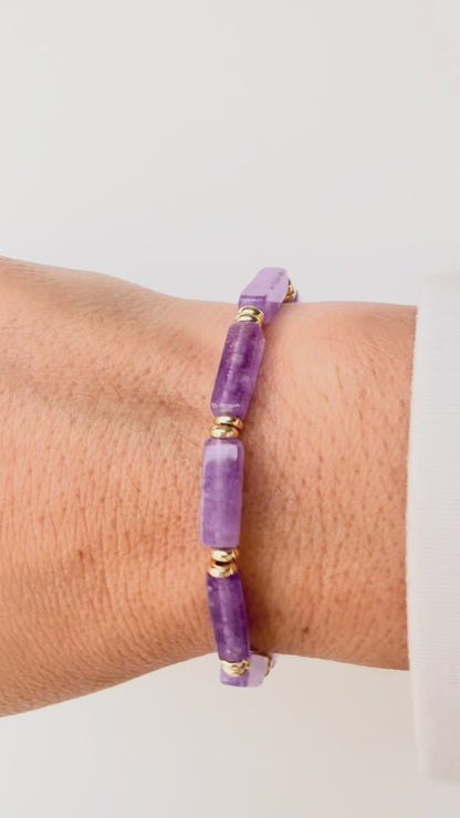 Seraphina Bracelet- Amethyst